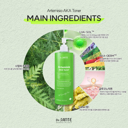Dr. SANTE Artemisia AKA Toner 500ML