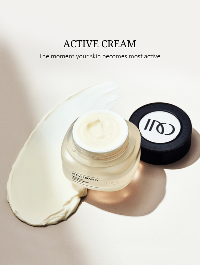 Incellderm Active Cream EX 50ml | Facial Moisturizer For Korean